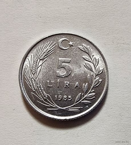 Турция 5 лир, 1985