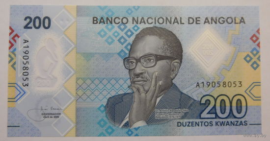 Ангола 200 кванза 2020 г UNC