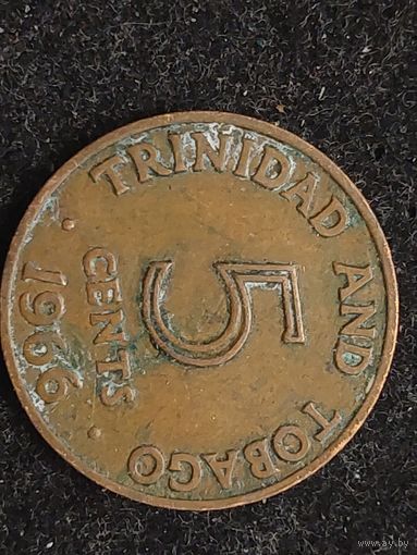 5 центов тринидад и табаго 1966
