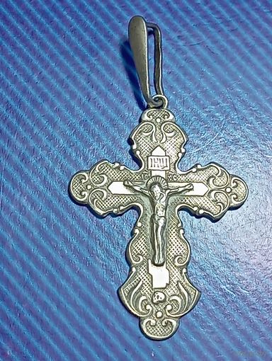 Крестик серебро 925 пробы .