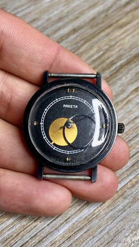 Часы Ракета Коперник Ночь СССР