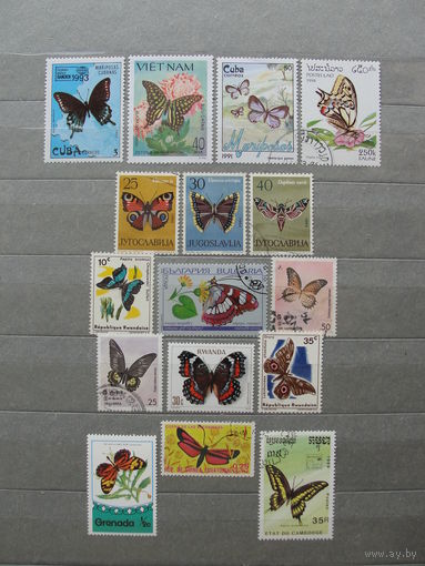 Продажа коллекции с 1 рубля! Фауна на почтовых марках мира.