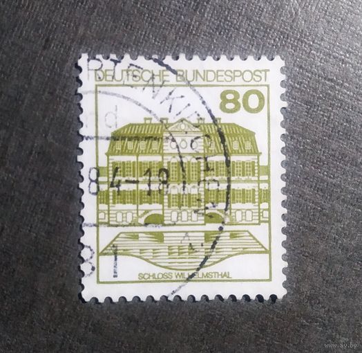 Марка Германия 1982 год Архитектура