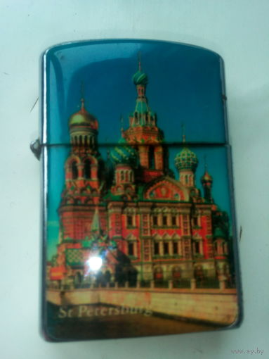 Зажигалка кремниевая  St Petersburg