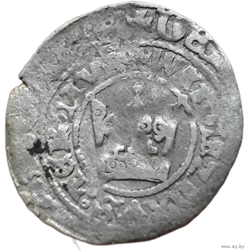 Пражский, торговый грош. 14 век.