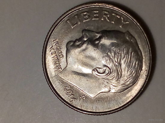 10 центов США 2016 P год