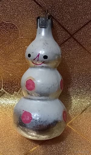 Елочная игрушка "Снеговик"
