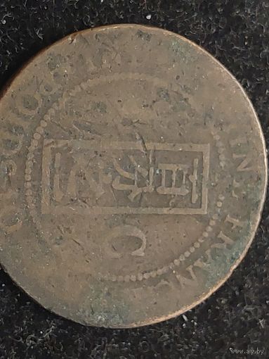 1 сантим французский индокитай