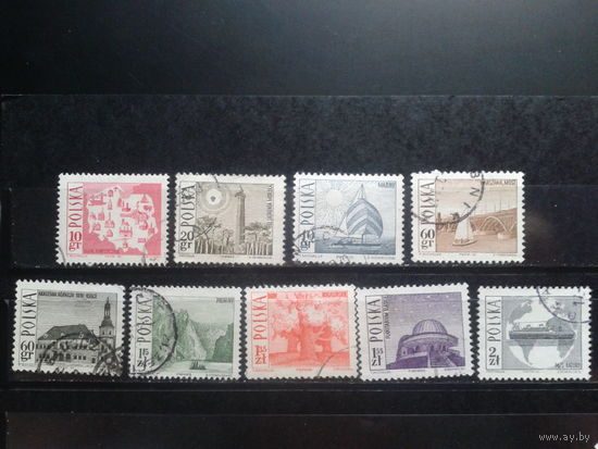 Польша 1966  Стандарт, туризм, полная серия