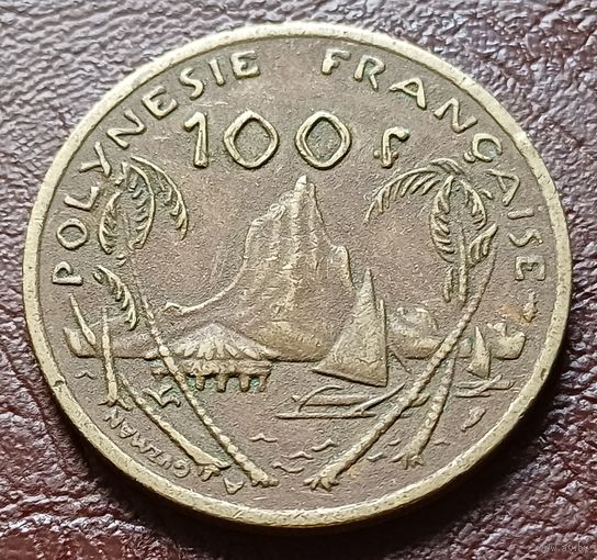 Французская Полинезия 100 франков, 1976    ( 1-13-1 )