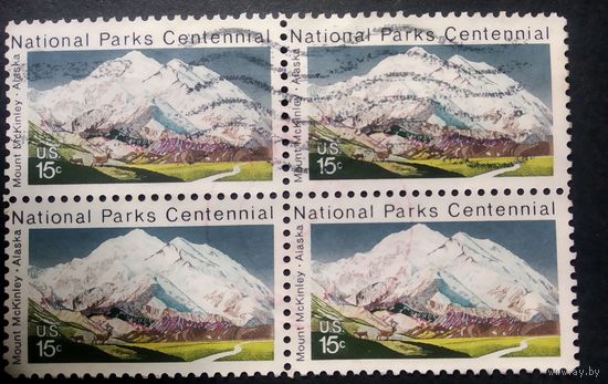 США\539с\  1972 Аляска гора олени