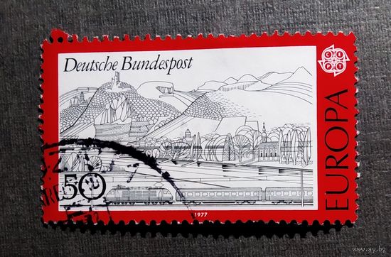 Марка Германия 1977 Европа СЕРТ