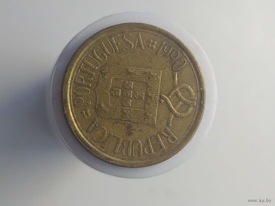5 эскудо Португалия 1990 год лот 43