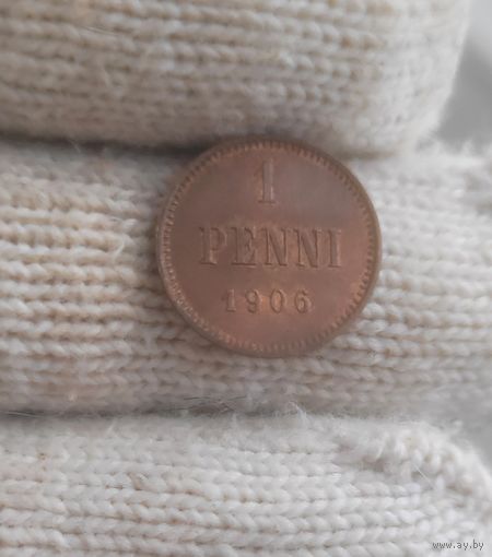 1 пенни 1906 года финляндия