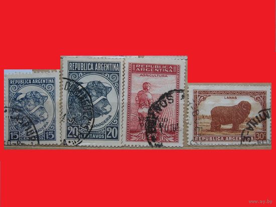 Марка Сельское хозяйство 1936 год Аргентина
