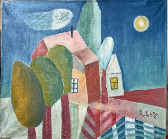 Большая картина Владимира Акулова 2007год