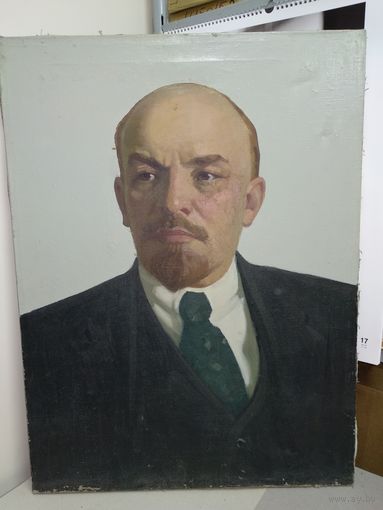Ленин, холст, масло