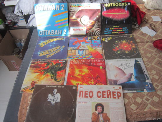 11-пластинок зарубежных исполнителей из 80-х