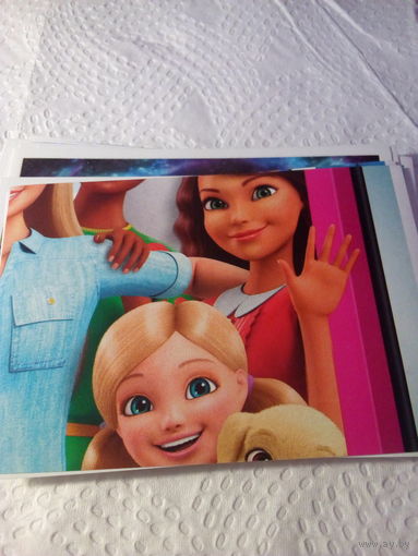 Наклейки Барби 2021 год. 4