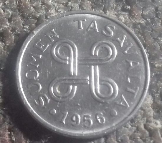 1 марка, Финляндия 1956 г.