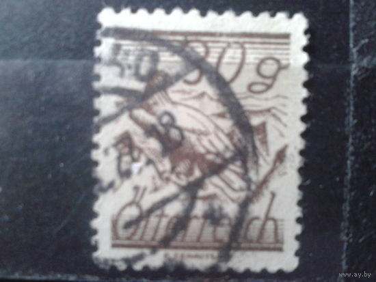 Австрия 1925 Стандарт, птица 30 грошей