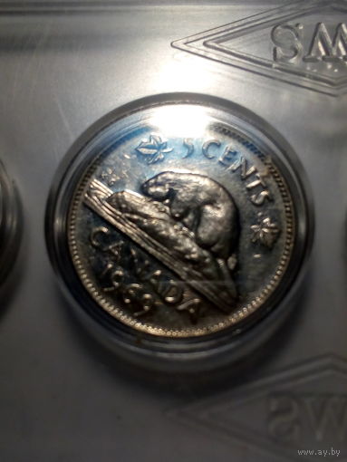 5 центов Канада 1969 год