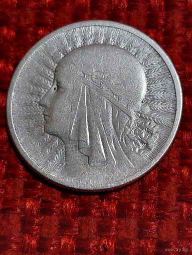 2 злотых Польши 1933 года.