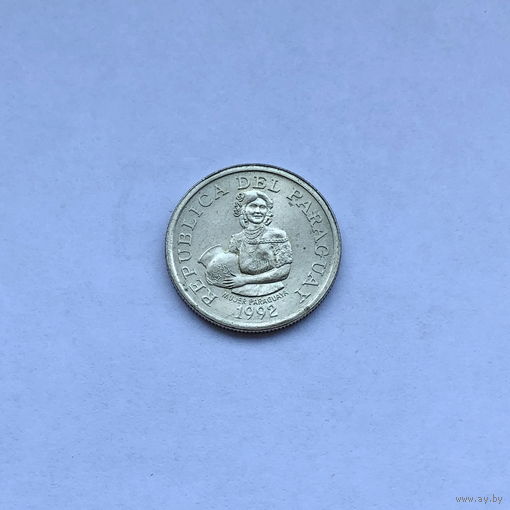 5 гуарани 1992 Парагвай