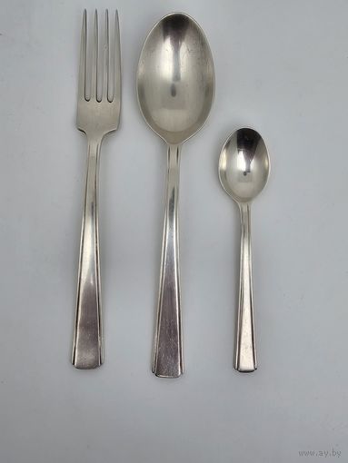 Ложка вилка серебро 925