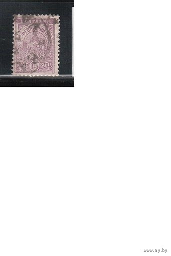 Болгария(Княжество)-1896, (Мих.42), гаш.  , Борис принимает православие