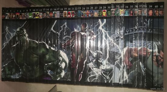 Marvel/Марвел. Официальная коллекция комиксов. Полный комплект из 156 номеров. Возможна продажа по отдельности, НО не менее 10 номеров в одни руки (подробности в описании лота)