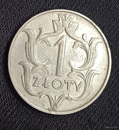1 злотый 1929  Польша  Rzeczpospolita Polska 1929