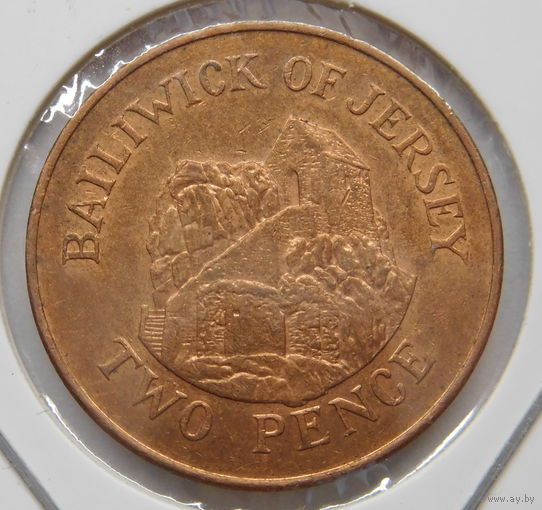 Джерси 2 пенса 1998 г