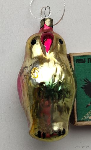 Ёлочная игрушка. Попугай. Ж-47.