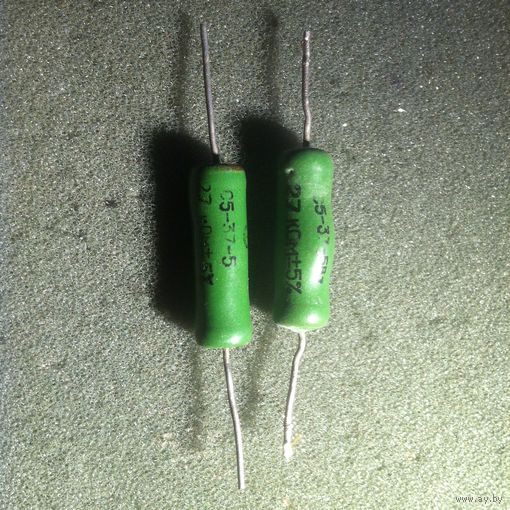 Резистор С5-37, 27 кОм, 5Вт (цена за 1шт)