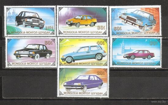 ФФ2 Монголия 1989 Автомобили