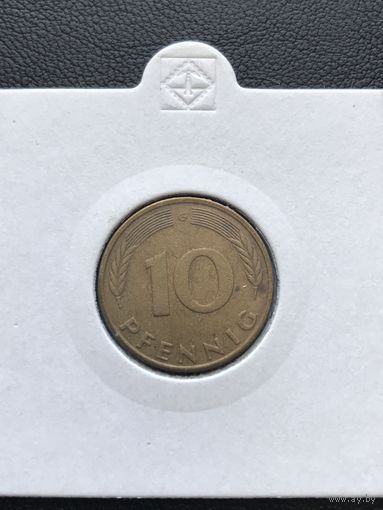 10 пфеннигов 1977 Германия