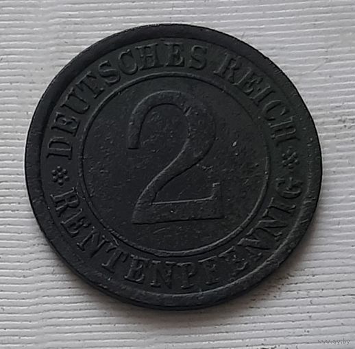 2 пфеннига 1923 г. Германия