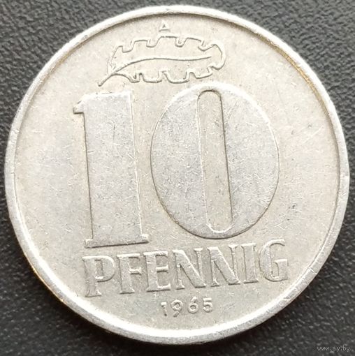 ГДР 10 пфеннигов 1965. Возможен обмен