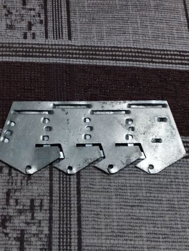 Колодка на 4 медали, тяжёлый металл, не магнитная.