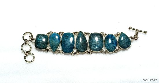 Браслет  неон апатит