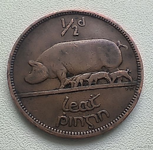 Ирландия 1/2 пенни, 1942 6-14-15