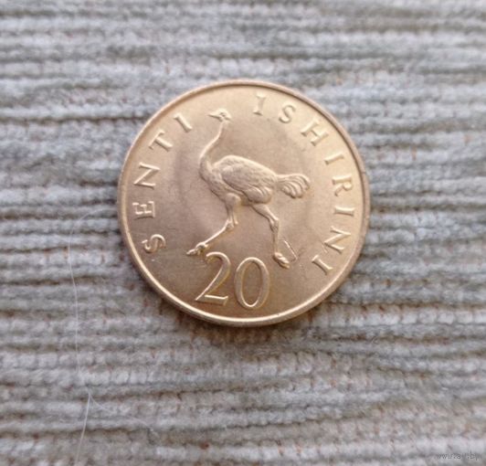 Werty71 Танзания 20 центов сенти 1979
