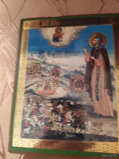 Икона Алекандр Невский 15/12