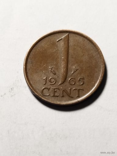 Нидерланды 1 цент 1965