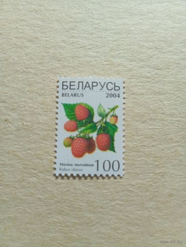 Марки Беларусь. Марка станд. Малина. 2004 год