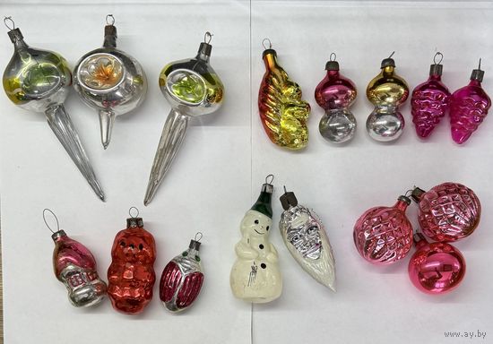 Елочные игрушки каталог СССР цена за все