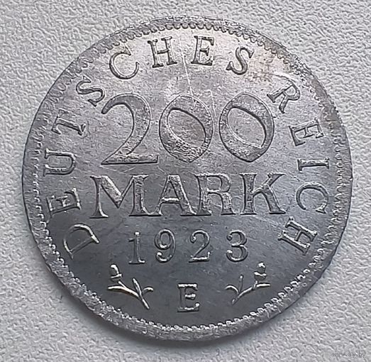 Германия 200 марок 1923 Е 7-7-6