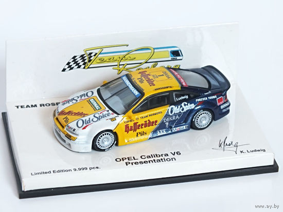 Opel Calibra V6 "Team Rosberg Presentation" - Microchamps, 1:64