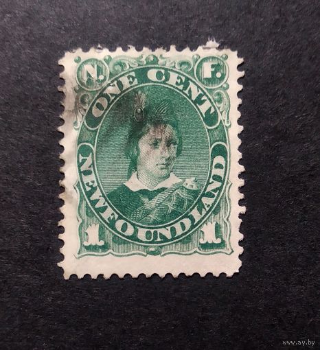 Великобритания\133в\ Ньюфаундленд 1887.Mих36